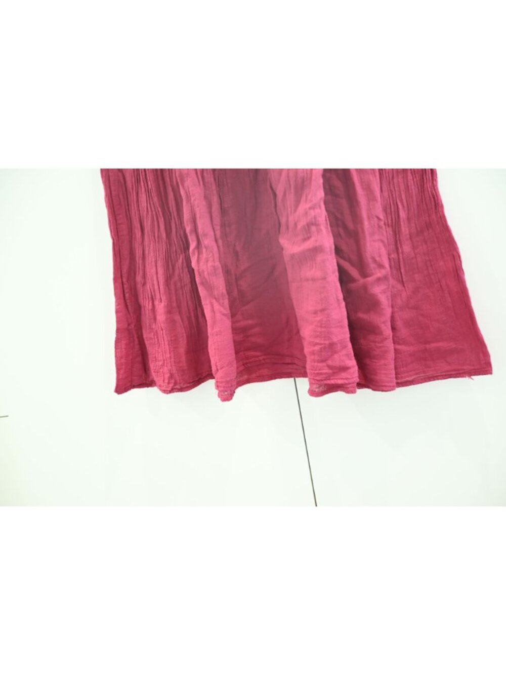Unbranded Goddess Column Style Swim Cover Up Dress Sz OS Red Gauzy Grecian Boho - Picture 6 of 8
